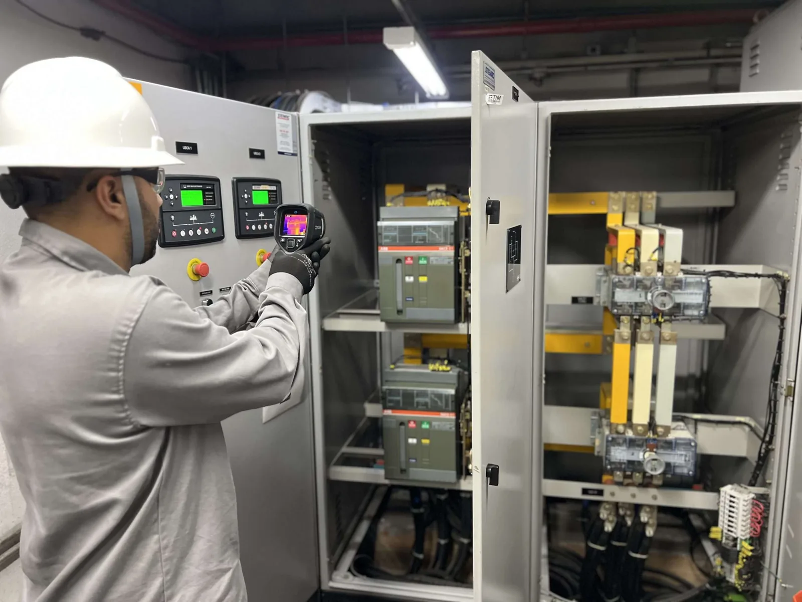 Monitoramento termográfico de infraestrutura